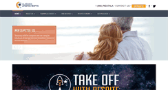 Desktop Screenshot of alabamarespite.org